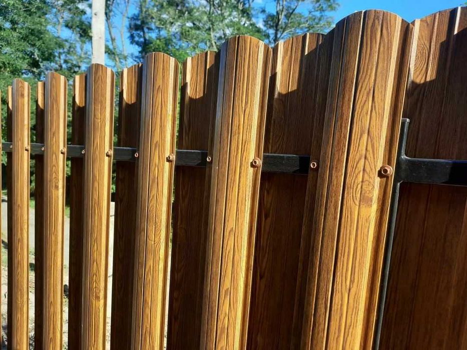 Штакетник Штахетник металевий
Евроштакетник Двухсторонний