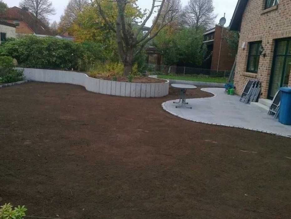 Czarnoziem Ziemia Dostawa Ogrodowa Siana Humus trawnik Kompost Koparka