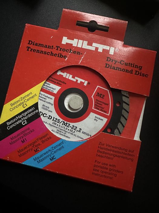 Hilti Dry-Cutting Diamond Disc