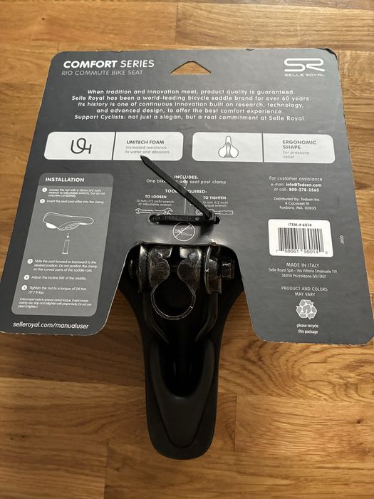 Siodelko Selle Royal Rio Commute