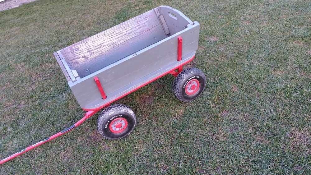 Wózek "furka" do ogrodu