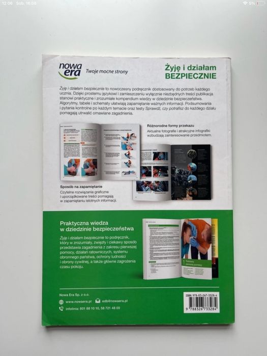 Podręcznik Żyję i działam bezpiecznie Nowa Era