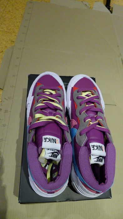 Nike Kaws Sacai Blazer Low Purple 44