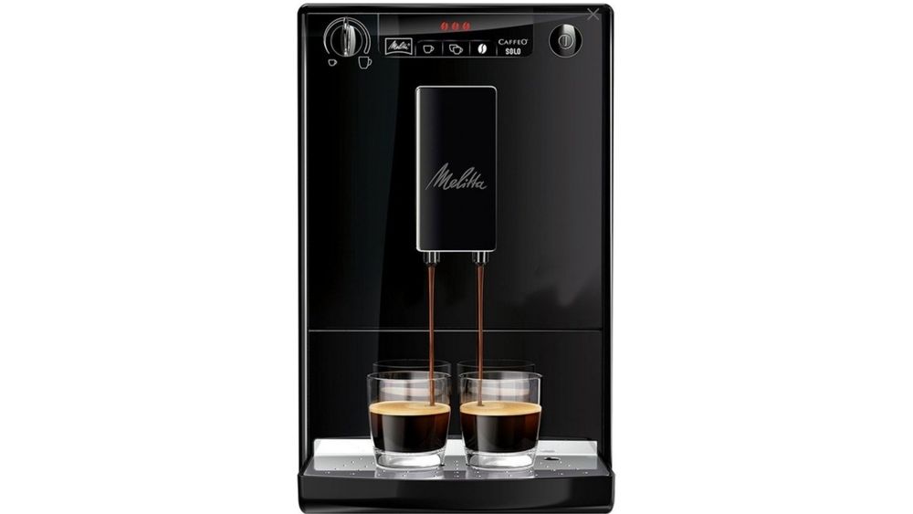Automatyczny ekspres ciśnieniowy Melitta Caffeo Solo 1400W czarny
Auto