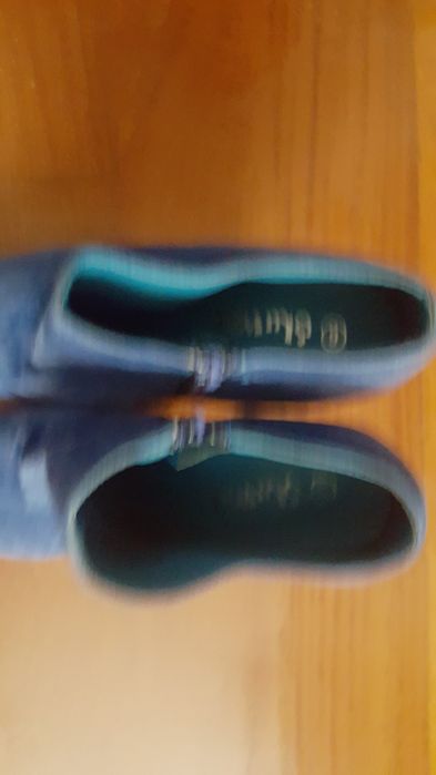 Botins/sapatos de mulher n. 39, azul