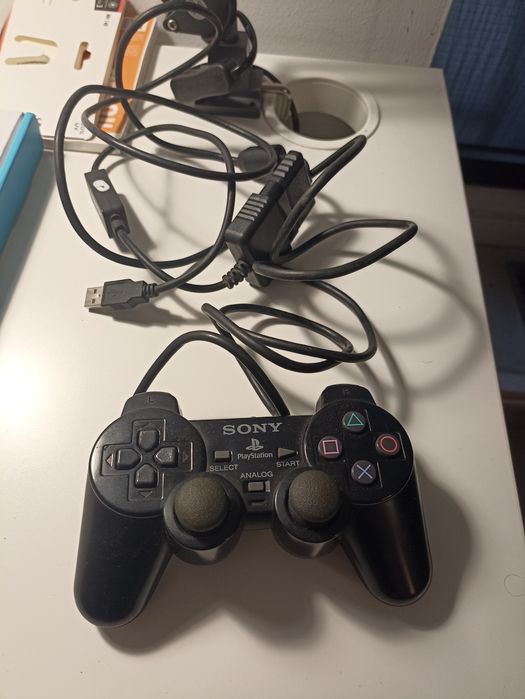 Comando dualshock 2 c/conversor USB64585347464321121