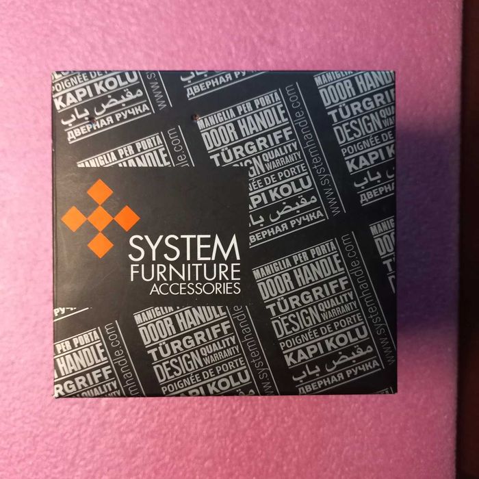 Дверная защелка SYSTEM RO12W Матовая бронз