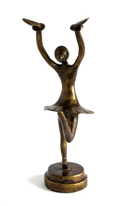 Статуетка Балерина Танцівниця бронза Arcobronze Portugal