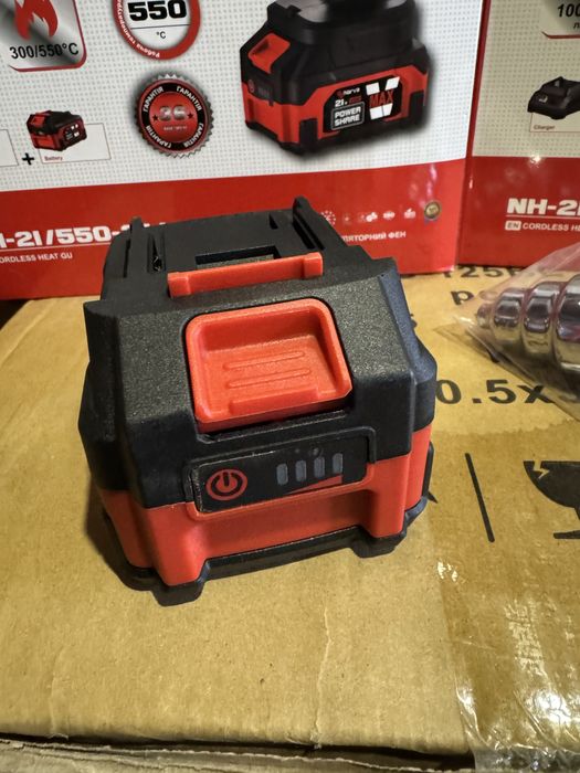 Акумуляторний фен NARVA NH-21/550-2 LI