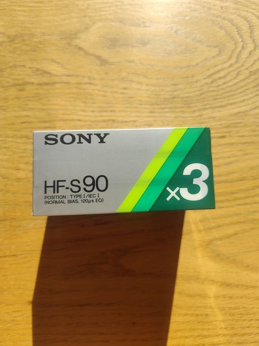 Sony Hf-s90 – Zestaw 3 Kaset magnetofonowych