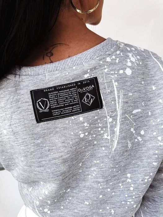 Bluza Olavoga Urban S M szara lososiowa