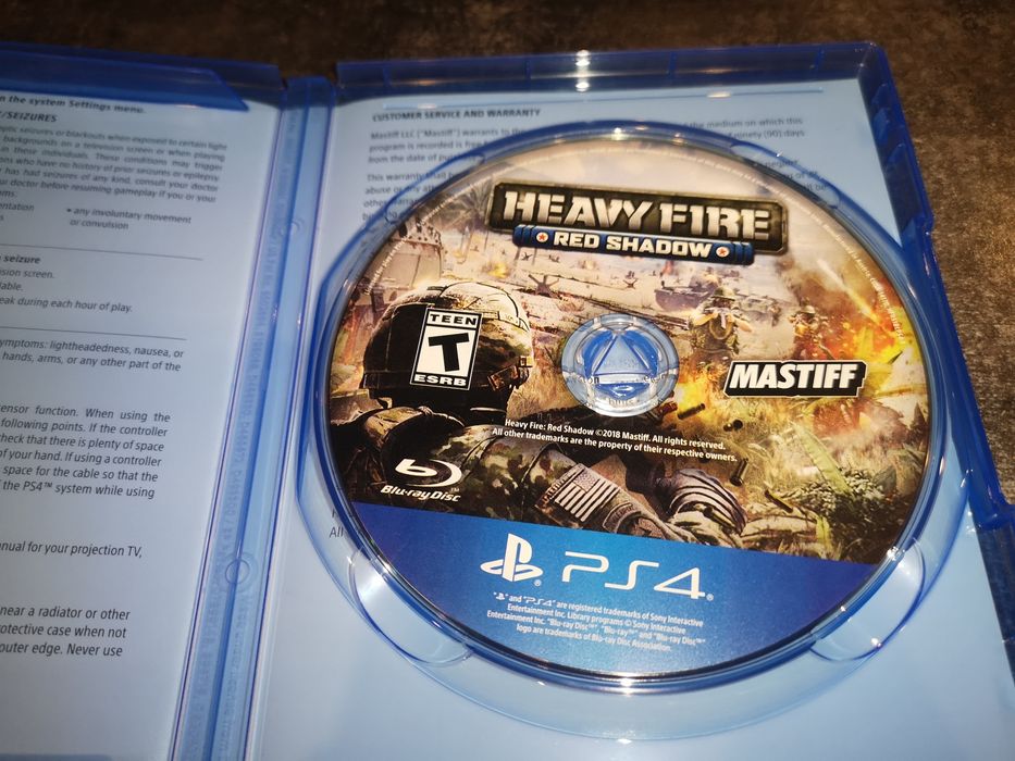 Heavy Fire RED Shadow PS4 gra VR (rzadkość na rynku) sklep