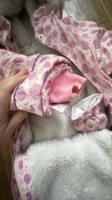 Зимовий комбінезон для дівчинки