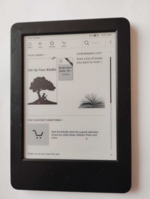 Czytnik Ebooków ebook e-book  Kindle Touch 2- 7 Generation - serial 90