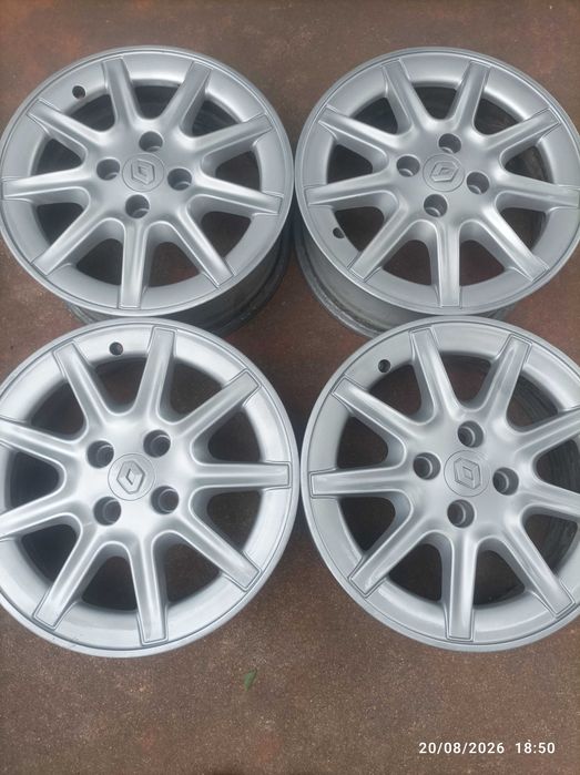 Jantes 15 4x100 Renault Megane Clio Twingo Kangoo Laguna Modus