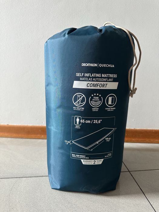 Self inflating mattres