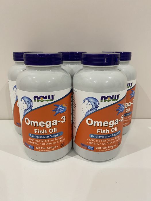 Now foods нау фудс омега -3, 1000 мг 100 шт та 1000 мг 200 шт