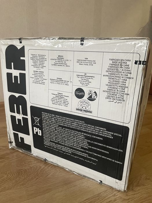 Детский Электрический Квадроцикл Feber Boxer 12V Новый в коробке!