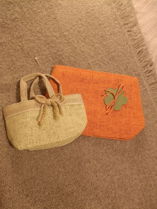 Kosmetyczka nowa i "torebeczka", styl boho.