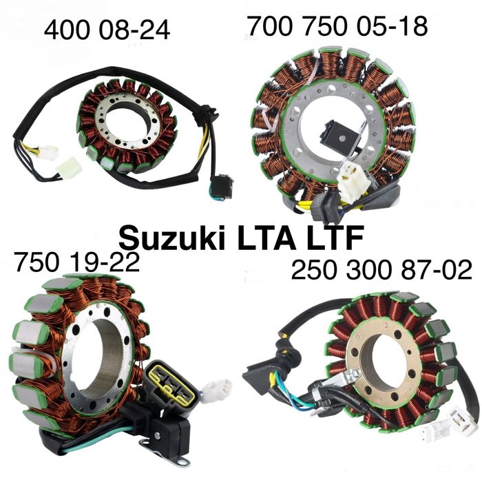 Магнето Suzuki GSXR GSX-R VStrom DL AN DRZ DR RM LTA LTZ LTF VL VN  Підбір Діагностика Перемотка
