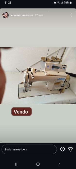 Maquina de custura