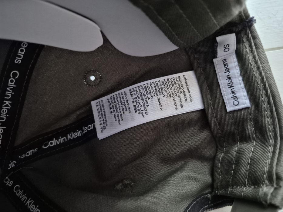 Czapka z daszkiem Calvin Klein