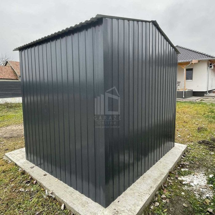 Schowek Domek Ogrodowy 2,5X2M Drzwi Okno Dach Dwuspadowy  Id916