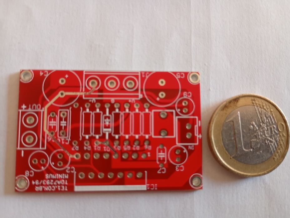 Placa para montar amplificador de 100Watts com TDA9273ou9274