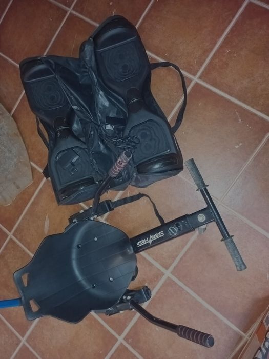 Hoverboards e carrinho