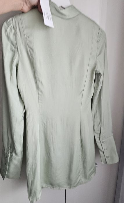 Zara miętowa koszula tunika r.XS Nowa