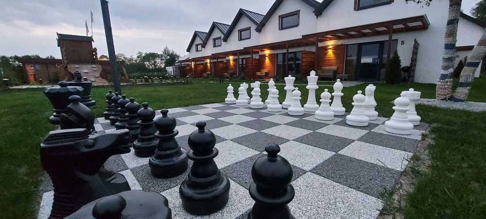 Domki w Łebie basen sauna jacuzzi WI-FI parking free CORDEN Village