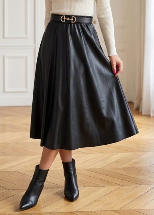 Megi mięciutka spódnica z ecoskóry L-XL 42 44 46