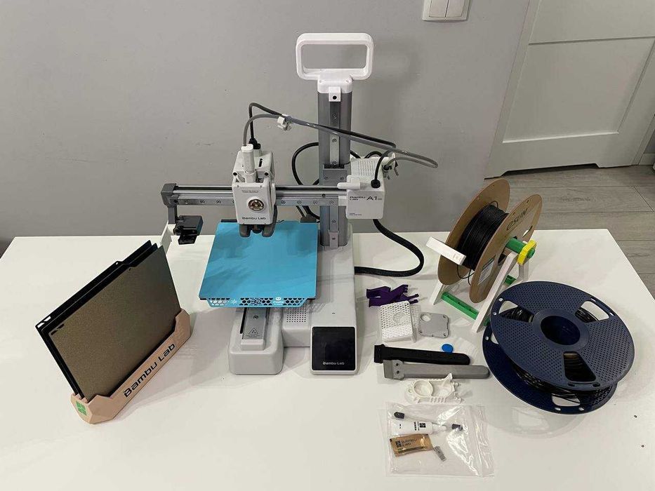 Bambu Lab A1 mini + 4 płyty + dodatki