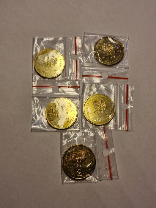 Zestaw monet 2zł okolicznościowe Czerwiec 76