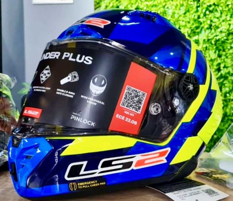Capacete NOVO Carbono Total LS2 Thunder Gas (35% Desconto) Tam L-XL