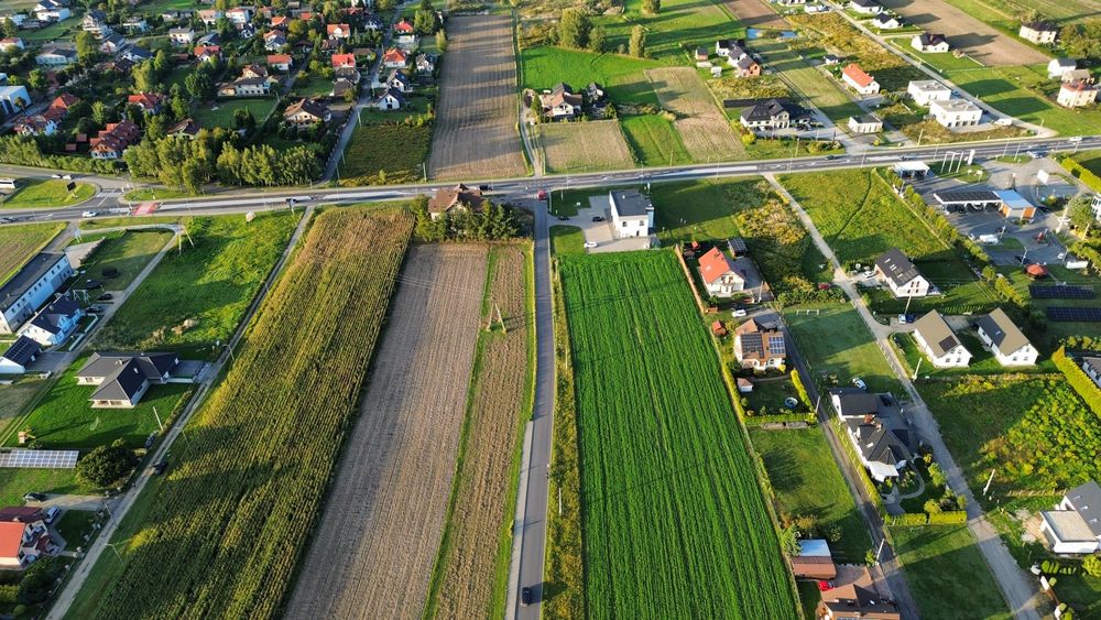 * Żory Kleszczów 2.5 km od centrum  1095m2 MN/U *
