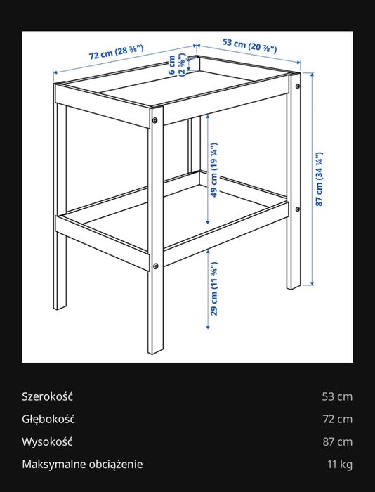 Przewijak SNIGLAR - Ikea