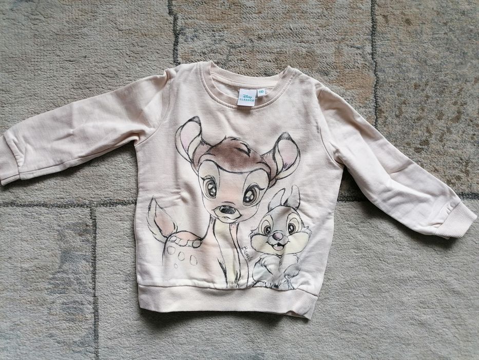 Bluzy, płaszczyk, spodnie 98/104