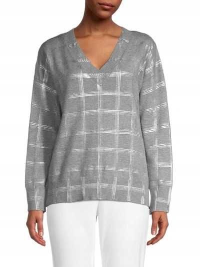 Calvin Klein CK elegancki sweter luźny S M 36 38
