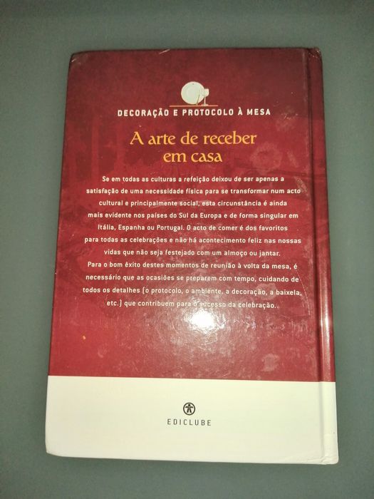 A arte de receber em casa -Coleção Decoração e Protocolo à Mesa NOVO*