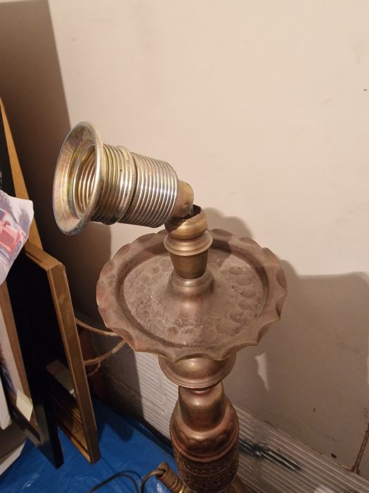 Lampa z shishy - handmade ;)