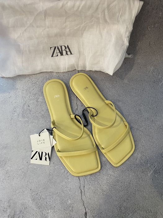 Продам нові шкіряні шльопанці ZARA