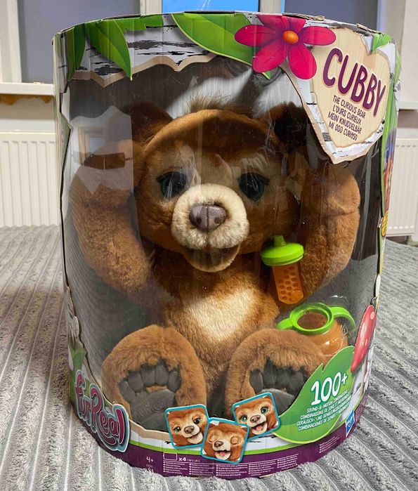 Інтерактивний Ведмедик Кабі  FurReal Cubby Bear Оригінал