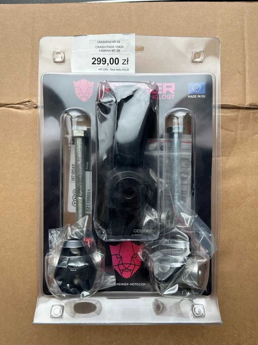 Uniwersalne Crash Pady do motocykla Renner