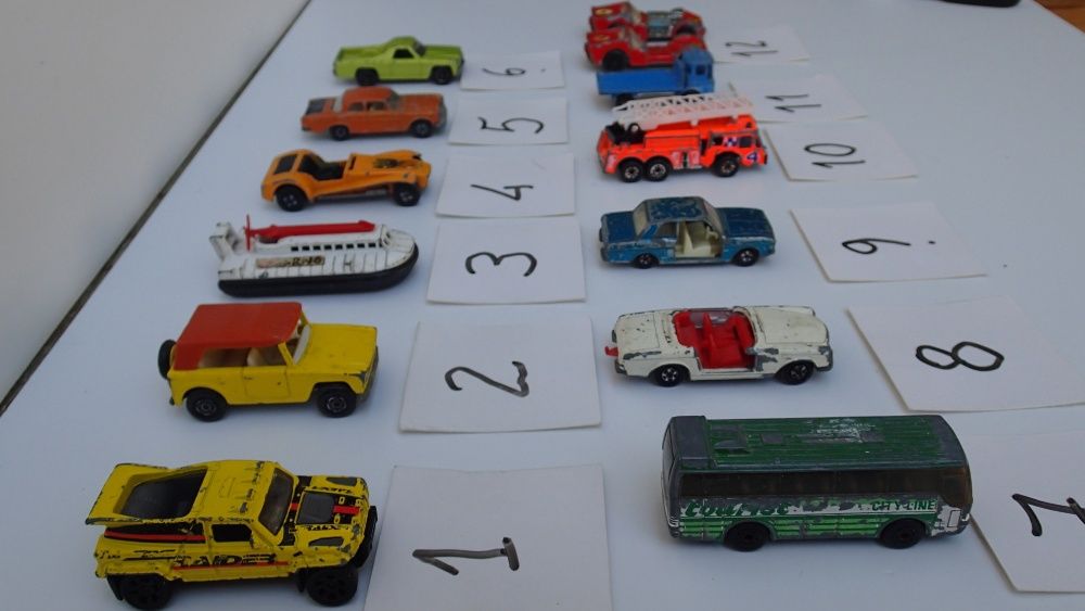 Miniaturas Matchbox raras