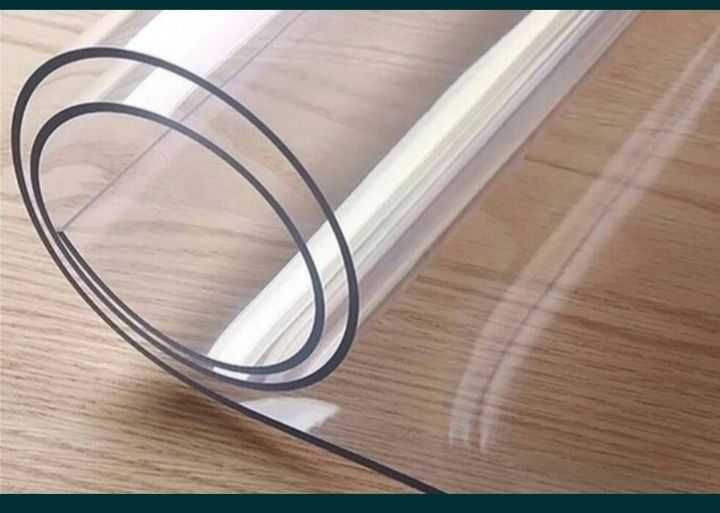 М'яке гнучке скло Мягкое гибкое стекло Пленка на стол  Жидкое стекло