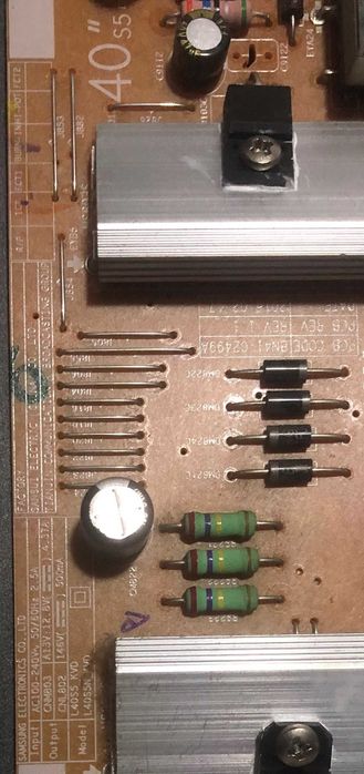 Peças Samsung UE43KU6000K BN41.02499A BN41.02528A BN94.10799D Testadas