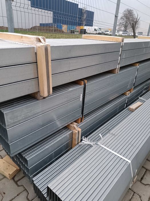 Profil ocynkowany 100x100x3mm słupek profile cynkowane stalowe