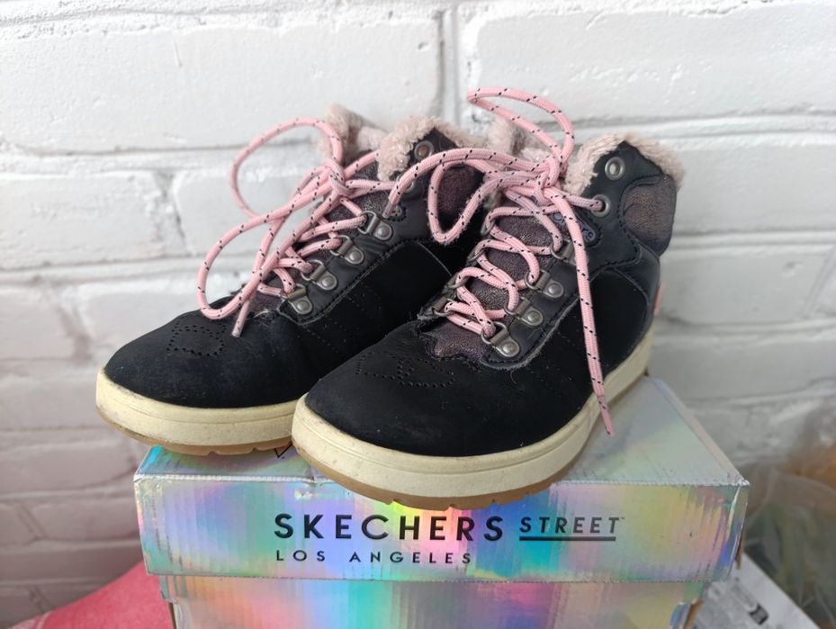 Черевики осінні sketchers 34р 21.5см