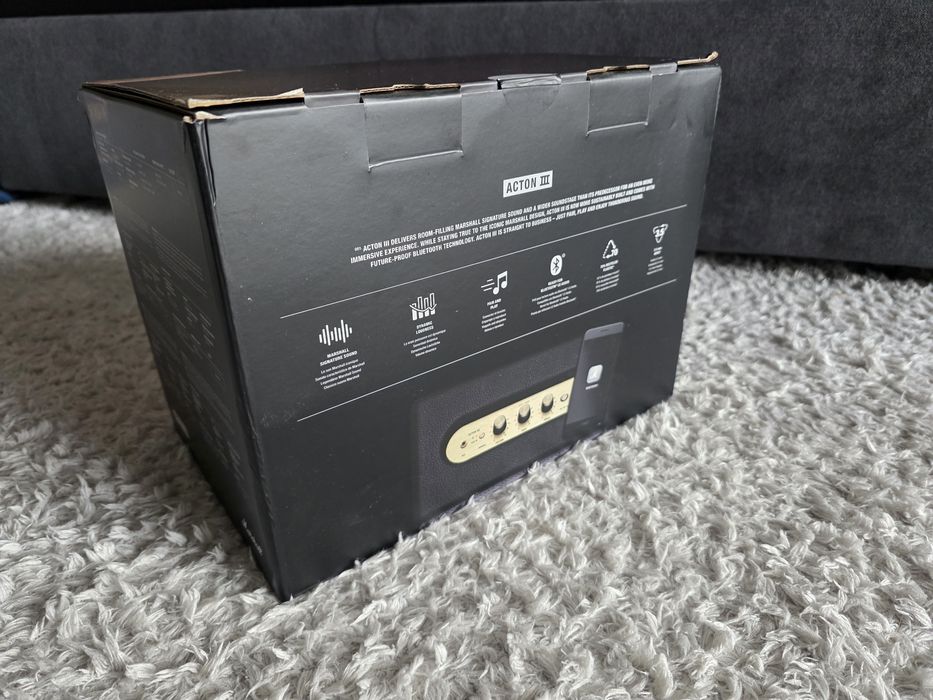 Coluna Marshall Action 3 nova, selada e com garantia